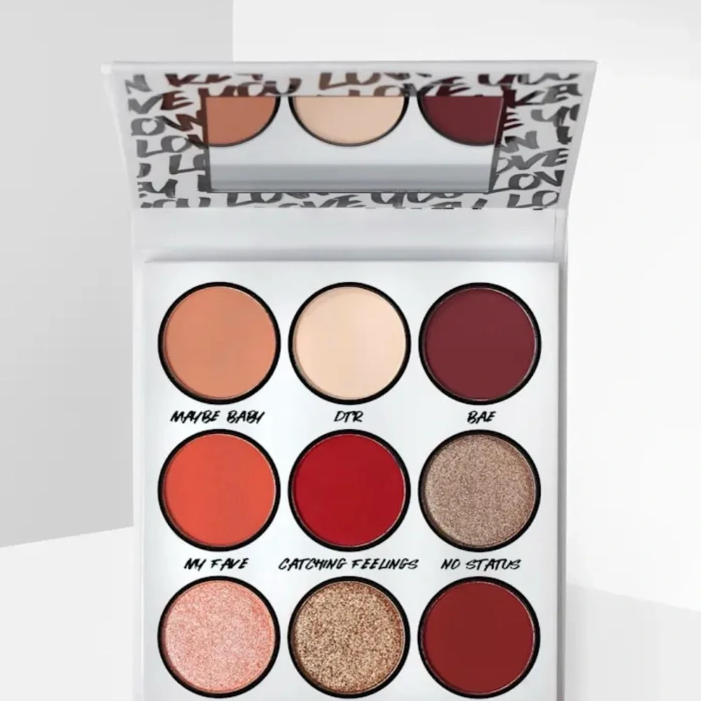 BH Cosmetics Low Key Love You Nine Color Eye Shadow Palette
